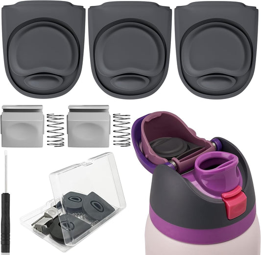 5Pcs Replacement Lid Stopper Compatible with Owala FreeSip Water Bottles - BPA-Free Accessories for 19oz, 24oz, 25oz, 32oz, 40oz Sizes