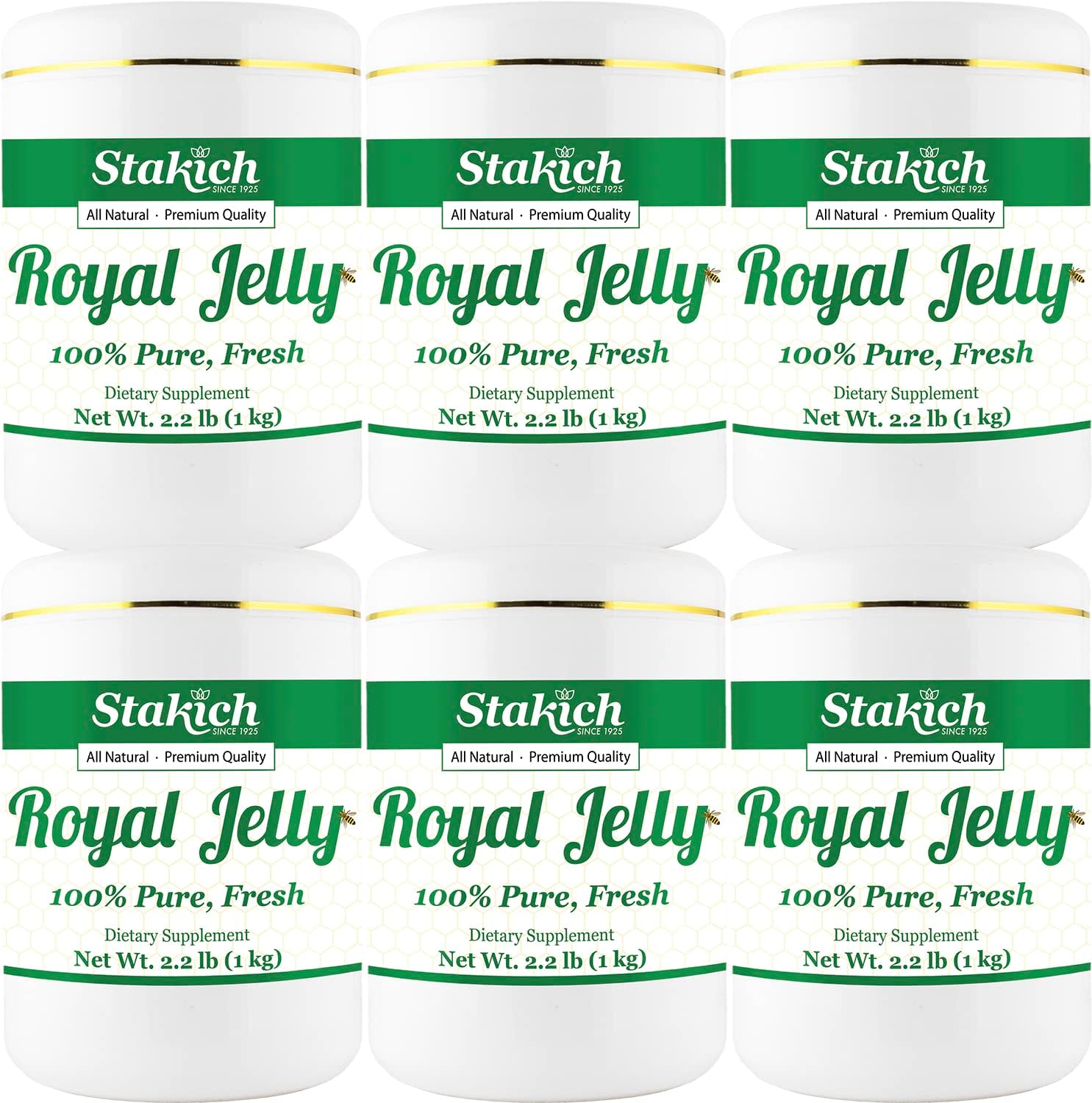 6 kg of Stakich Fresh Royal Jelly