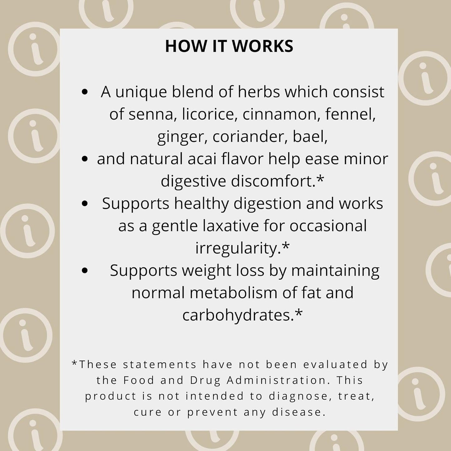 6-Pack Hyleys Colon Cleanse Tea with Acai Berry Flavor - 150 Tea Bags