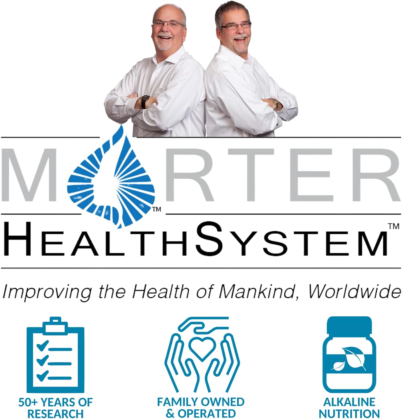 6 Pack Morter HealthSystem Alka•Pan: Alkaline Digestive Supplement with Pancreatic Enzymes, Superfoods, & Herbs