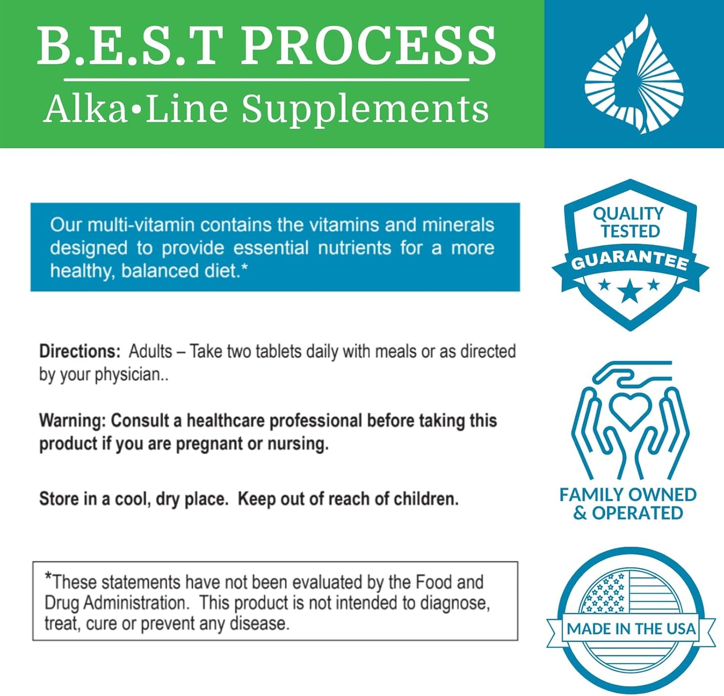 6 Pack of Morter HealthSystem SuperV: Alkaline Multivitamin with Digestive Enzymes and Superfoods