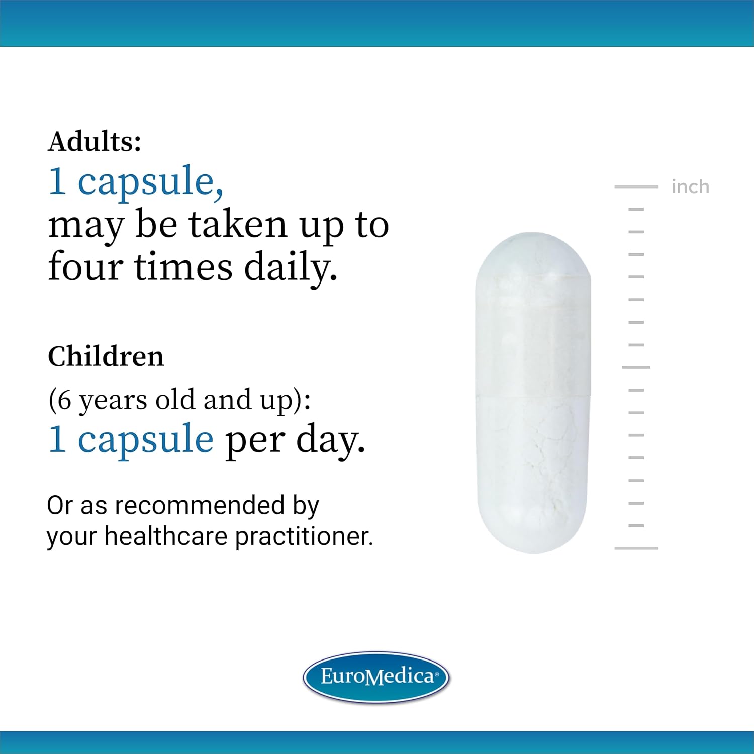 60 Capsules Euromedica Magnesium + P-5-P - Bio-Active Vitamin B6, Zinc - Heart Health, Energy, Metabolism, Mood - Non-GMO, Vegan, Kosher