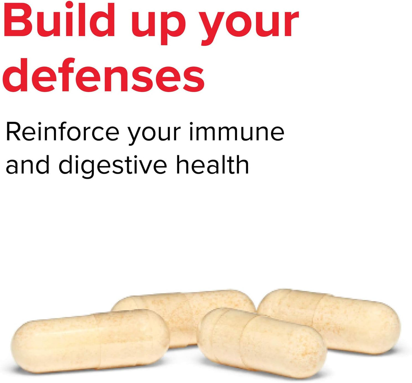 60 Capsules of Immune Defense and Digestive Support for Vibrant Health