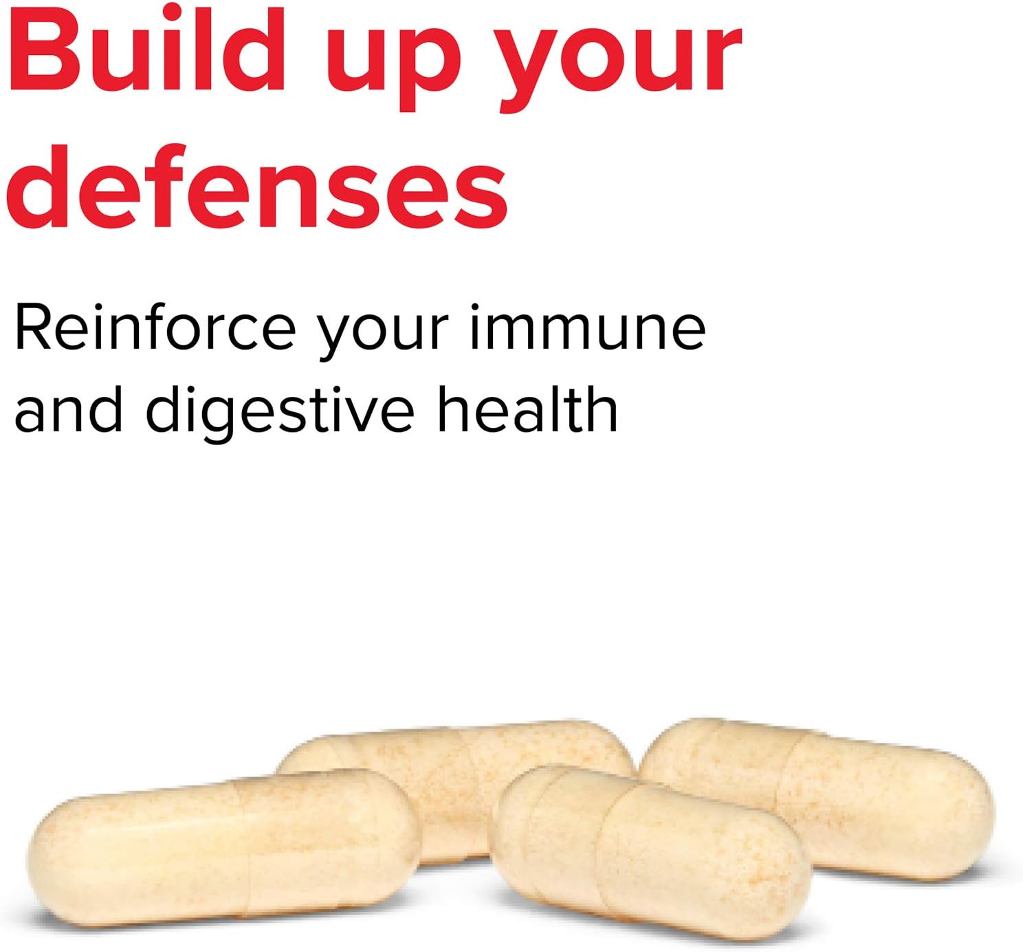 60 Capsules of Immune Defense and Digestive Support for Vibrant Health