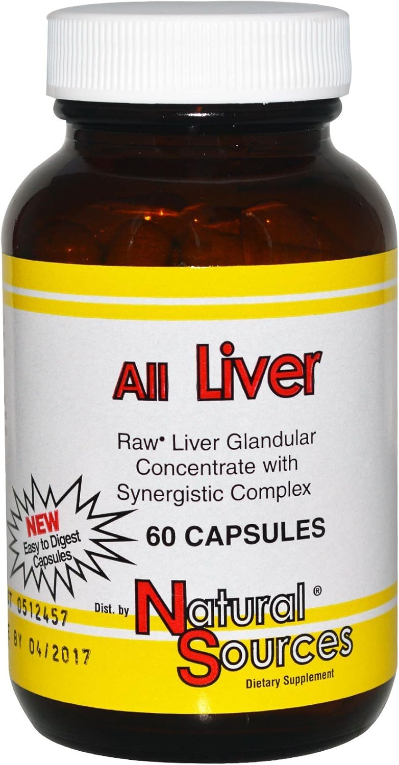 60 Capsules of Liver Support Supplement from Natural Sources