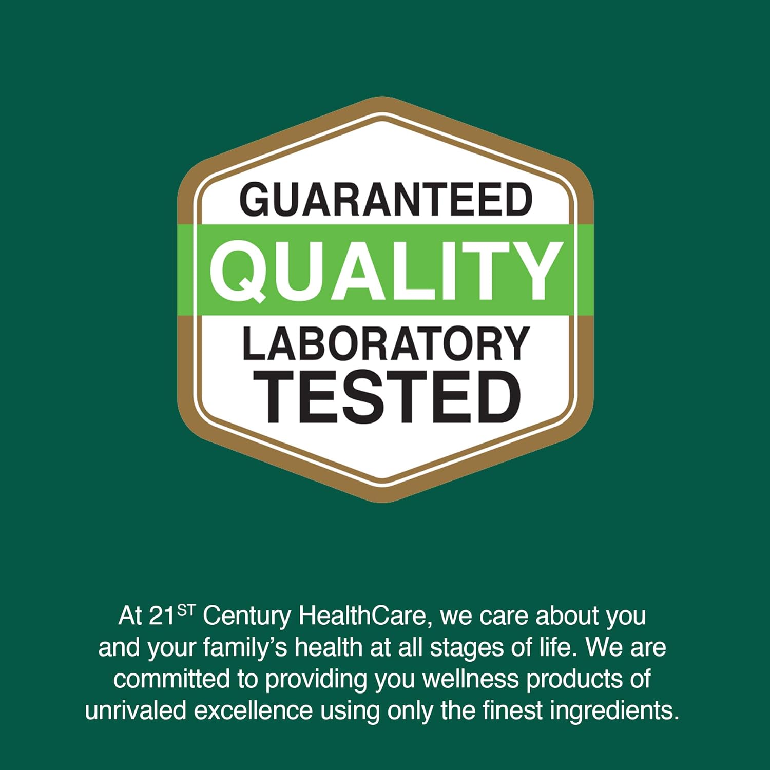 60 Count 21st Century Ginseng Extract Vegetarian Capsules for Energy and Immune Support