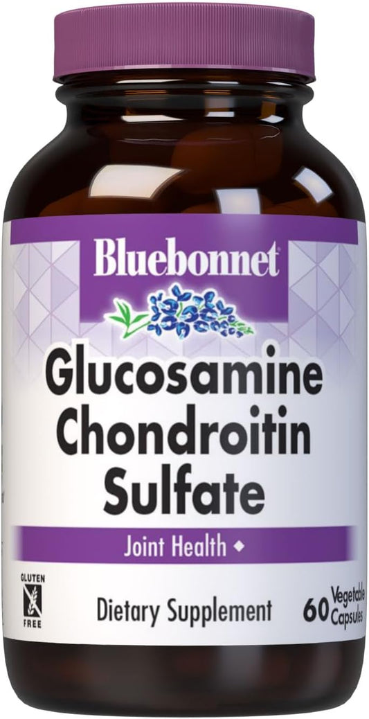 60 Count BlueBonnet Glucosamine Chondroitin Sulfate Supplement for Joint Health
