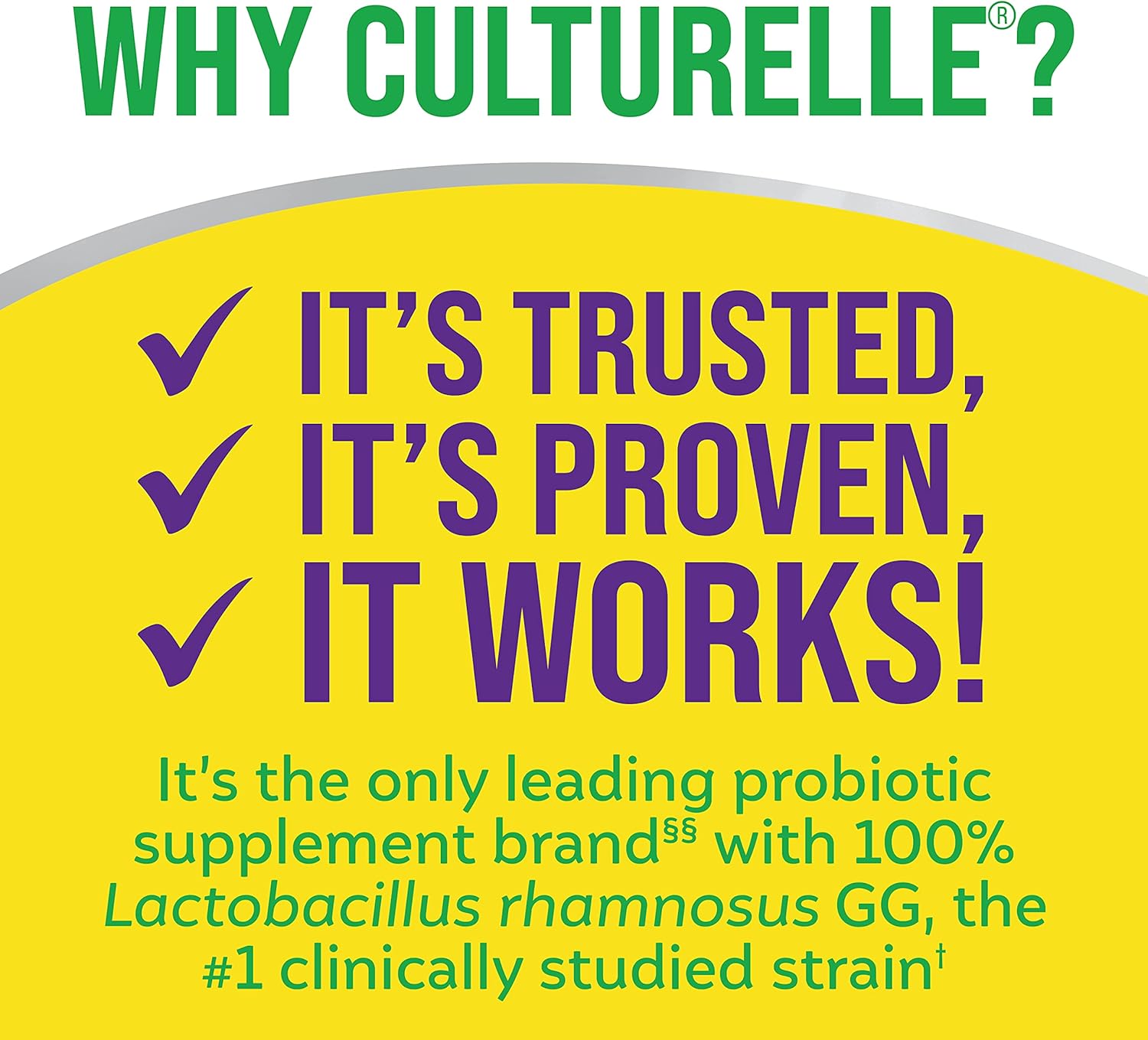 60 Count Culturelle Pro Strength Daily Probiotic Capsules + 52 Count Berry Flavor Gummies for Women & Men