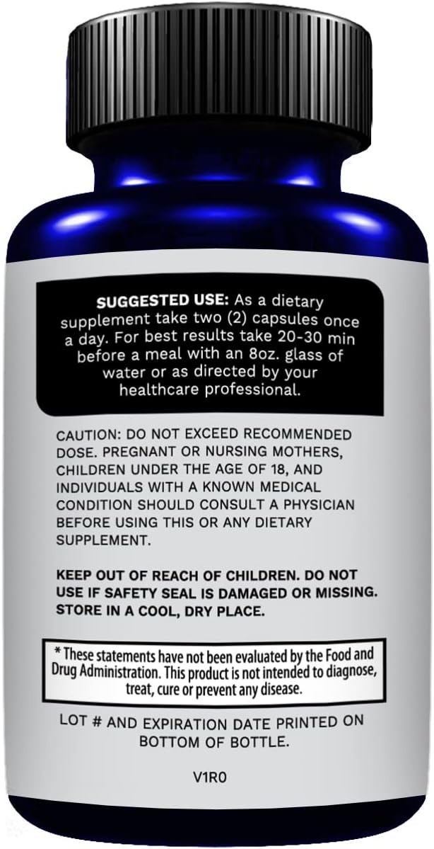 60 Count FuelSelf Immune Support Booster Supplement with Elderberry, Vitamin C, Echinacea, Turmeric, Zinc, L-Glutamine, Garlic, Probiotics