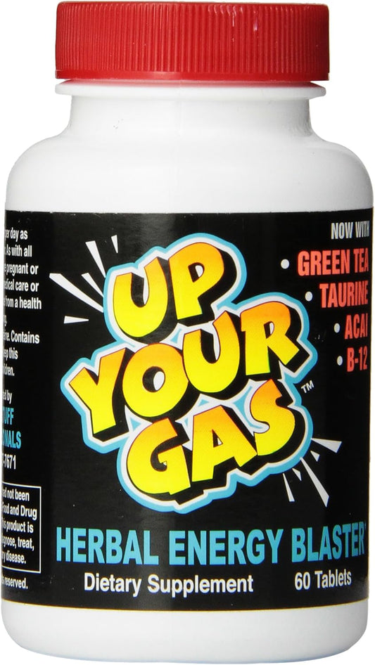 60 Count Hot Stuff Nutritionals Herbal Energy Blaster Tablets to Boost Your Energy