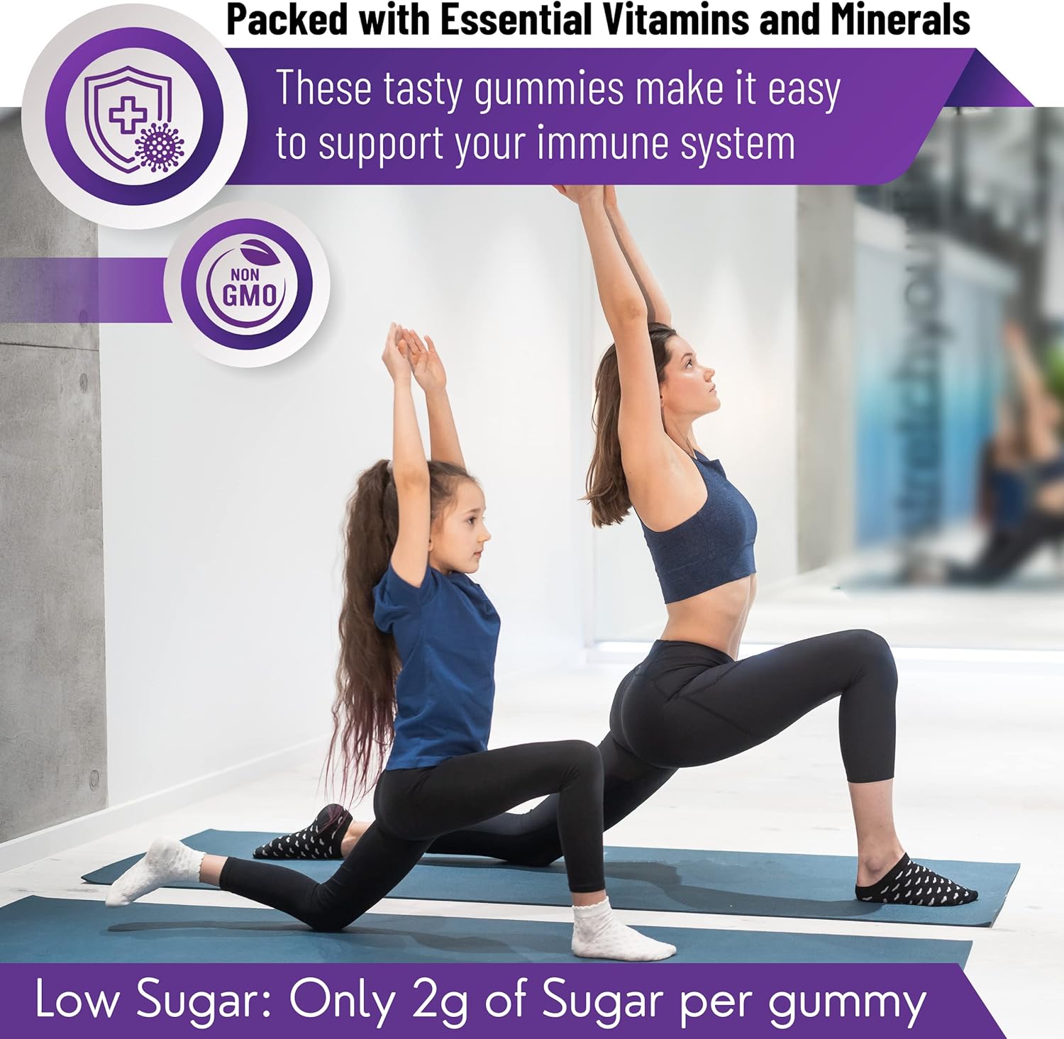 60-Count Mr. Pen Elderberry Vitamin C Zinc Gummies for Kids - 2 Month Supply | Immune Support Gummies for 4+ Years - Low Sugar, Non-GMO, Vegan, Gluten Free