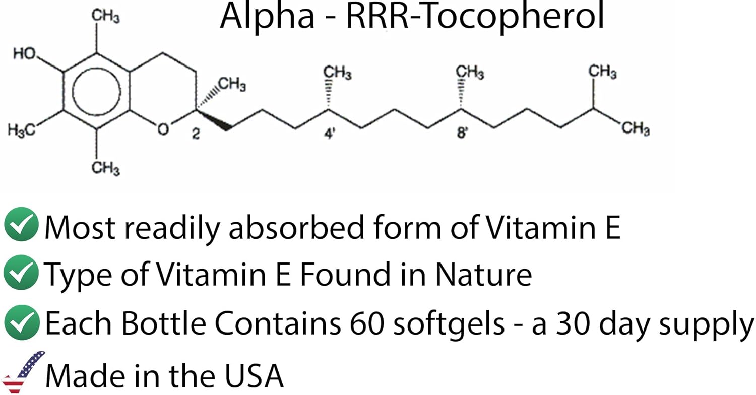 60 ct Oscon Nutraceutical Supplement with RRR-a-tocopherol and Selenium