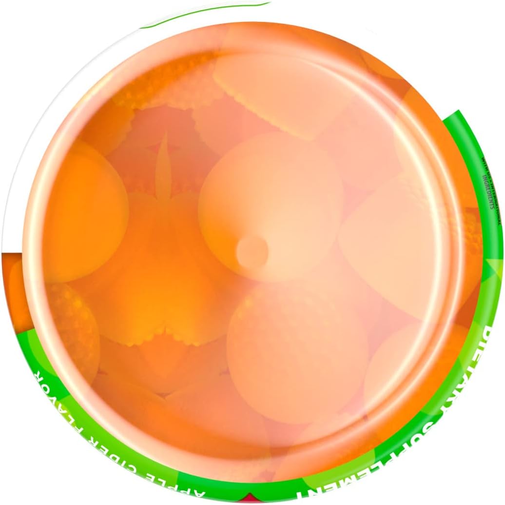 60 ct vitafusion Apple Cider Vinegar Gummies with B Vitamins, 500mg per serving, Natural Apple Flavor - America's Top Gummy Brand