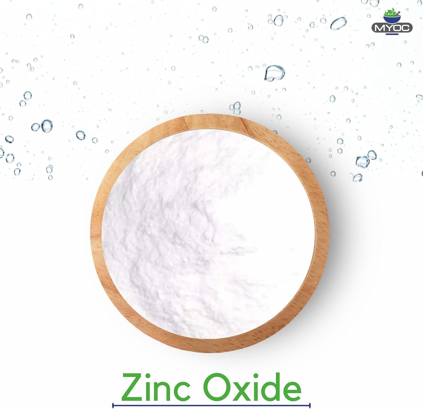 60 Gm White Zinc Oxide Powder - 2.11 FlOz (Pack of 1) by MYOC