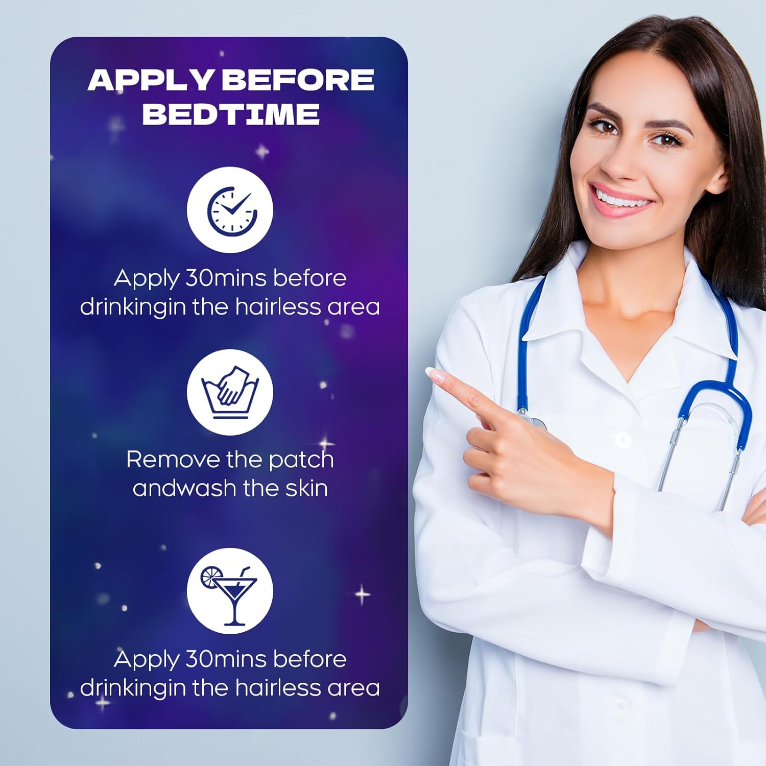 60 Pack RAAYAM Sleep Patches for Adults - All Natural Deep Sleep Aid with Quick Acting Ingredients - Men and Women - Easy to Use Lasting All Night