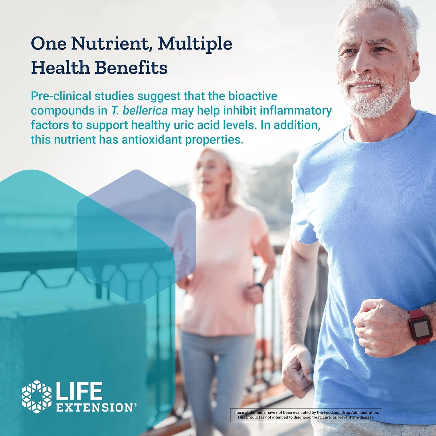 60 Vegetarian Capsules of Life Extension Uric Acid Support Supplement