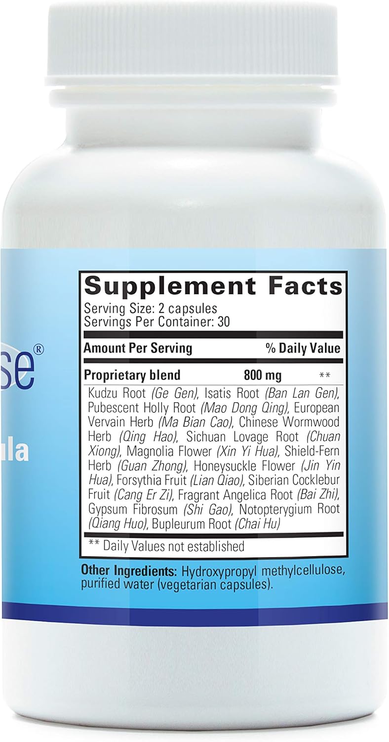60 Vegetarian Capsules of Tango ImmunoPhase Herbal Immune Support Supplement for Seasonal Health & Immune Function