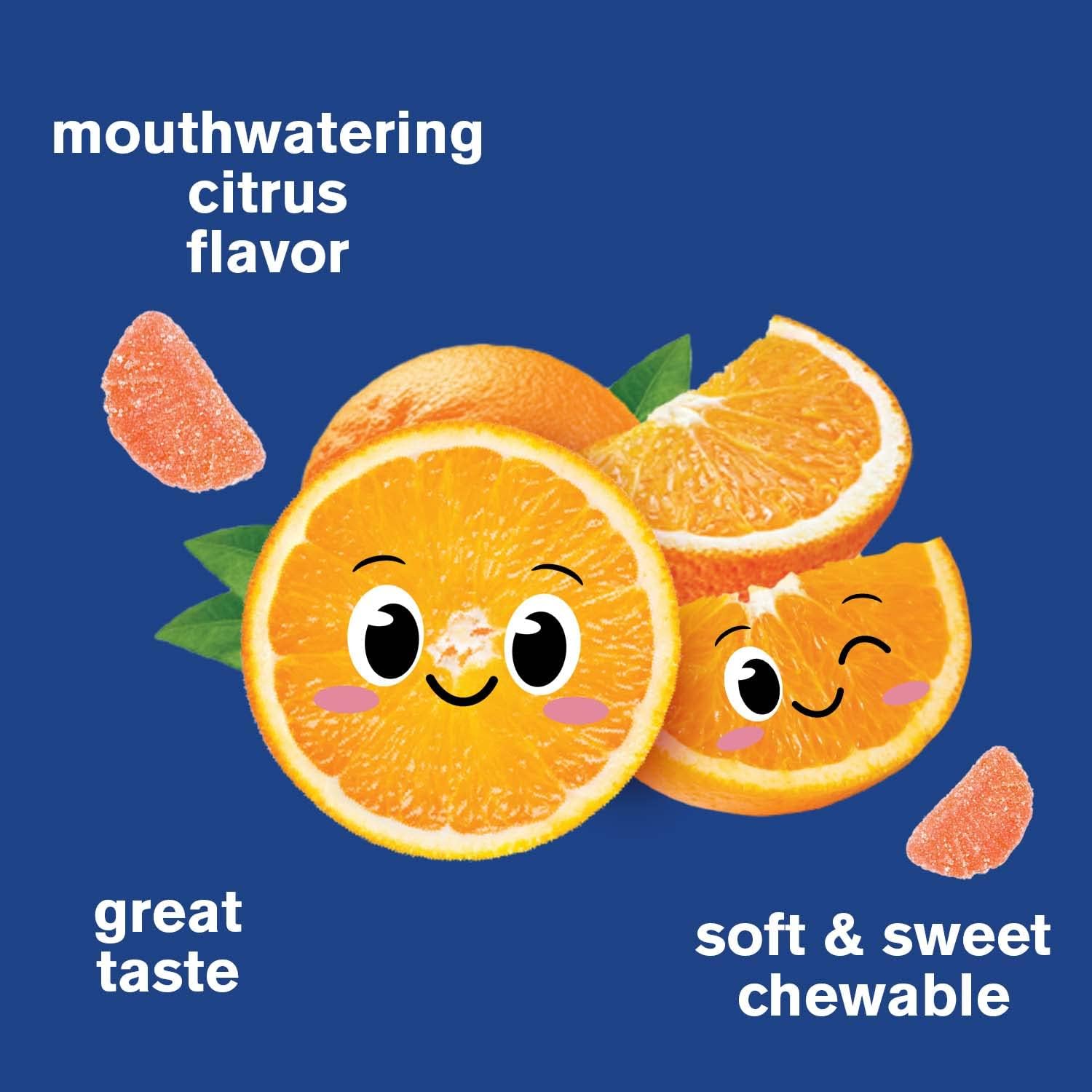 60 WellYeah Kids Vitamin C Gummies with 250mg - Immune Support for Children