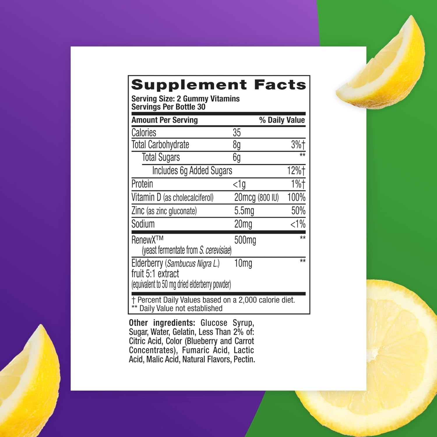 60ct Nature Mad Triple Immune Power Gummy Vitamins - Vitafusion Compatible