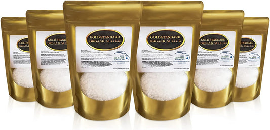 6lb Organic Sulfur Crystals - 99.9% Pure MSM - Largest Granular Flakes - 3rd Party Tested - Made in America
