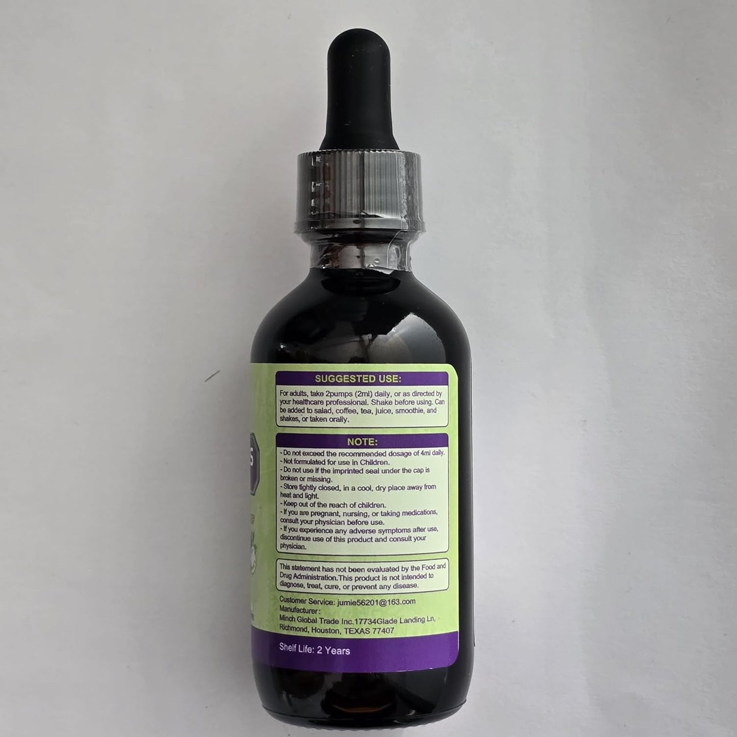 6X Stronger Sea Moss Liquid Drop with Black Seed Oil, Ashwagandha, Soursop Bitters, Elderberry, and More - Immune and Gut Health Supplement