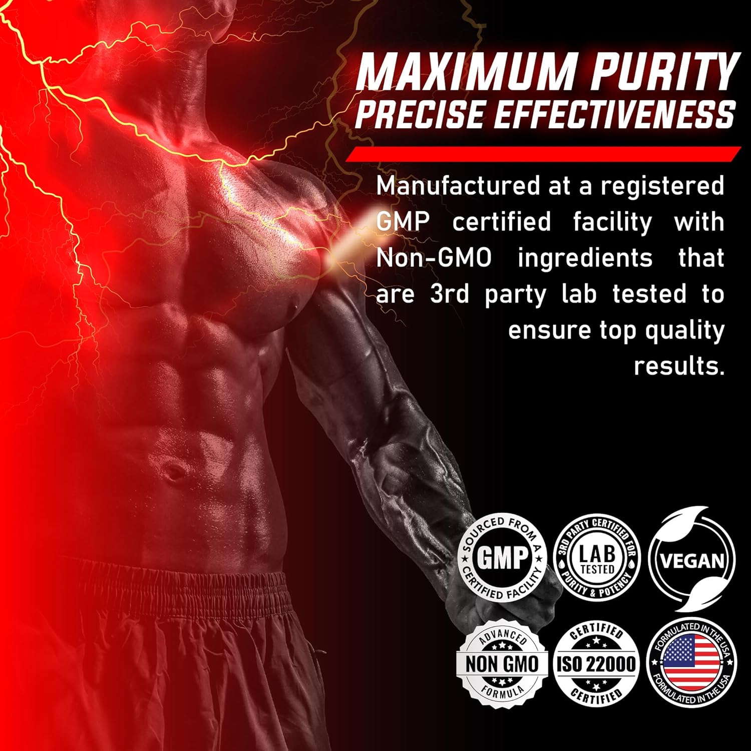 7050mg Quercetin Capsules with Black Pepper Extract - 90 Capsules for Immune & Cardiovascular Health - 3 Month Supply