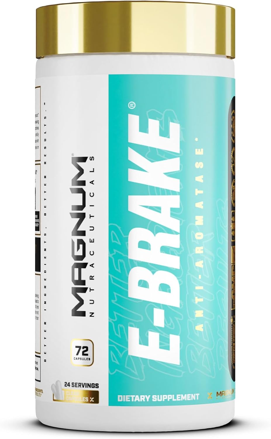 72-Count Magnum Nutraceuticals E-Brake Vitality Capsules for Stress Relief