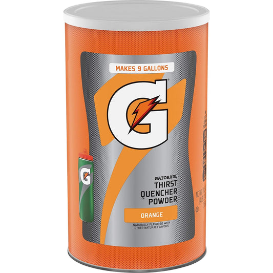 76.5 oz Gatorade Orange Thirst Quencher Powder - Hydration Drink Mix