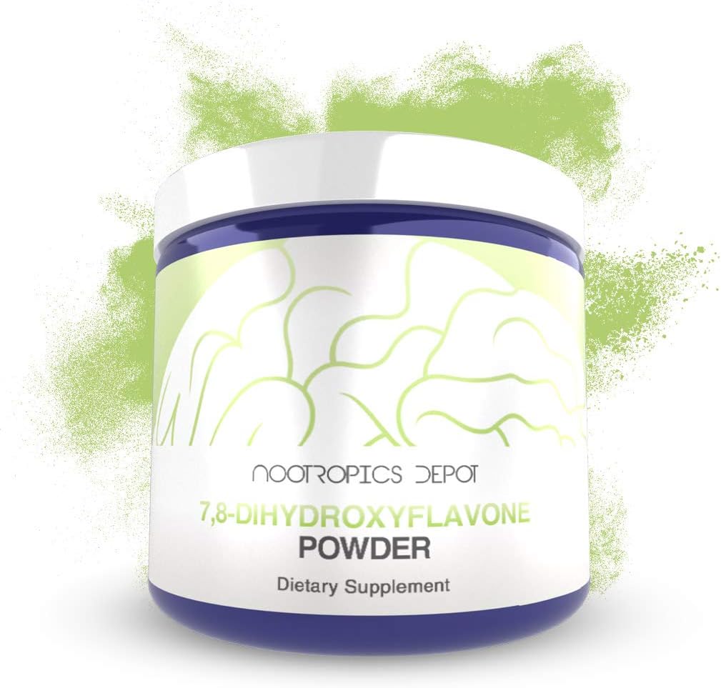 7,8 DHF Powder - 5 Grams | Buy Nootropics Depot 7,8-Dihydroxyflavone