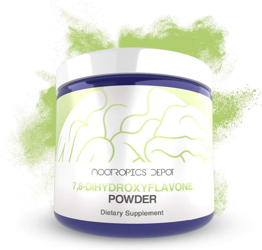 7,8 DHF Powder - 5 Grams | Buy Nootropics Depot 7,8-Dihydroxyflavone