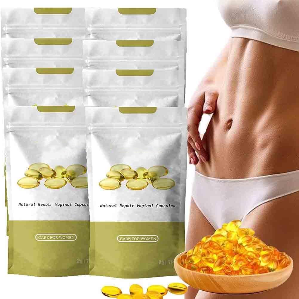 8-Bag Instant Anti-Itch Detox Capsules for Firming Repair, Pink and Tender Skin - Stay Clear and Fresh with Natural Ingredients