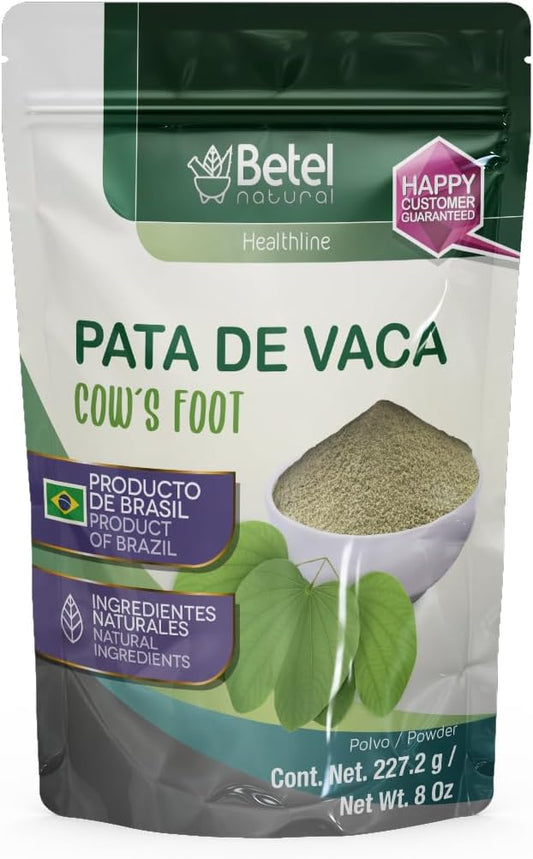 8 Oz Betel Natural Pata de Vaca (Cows Foot Herb) Powder from Brazil