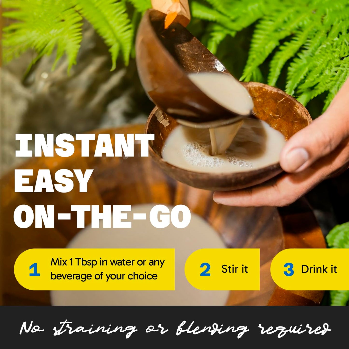 8 oz Fiji Vanua Kava Micronized Powder - Easy to Prepare Strong Kava Drink - No Straining Necessary