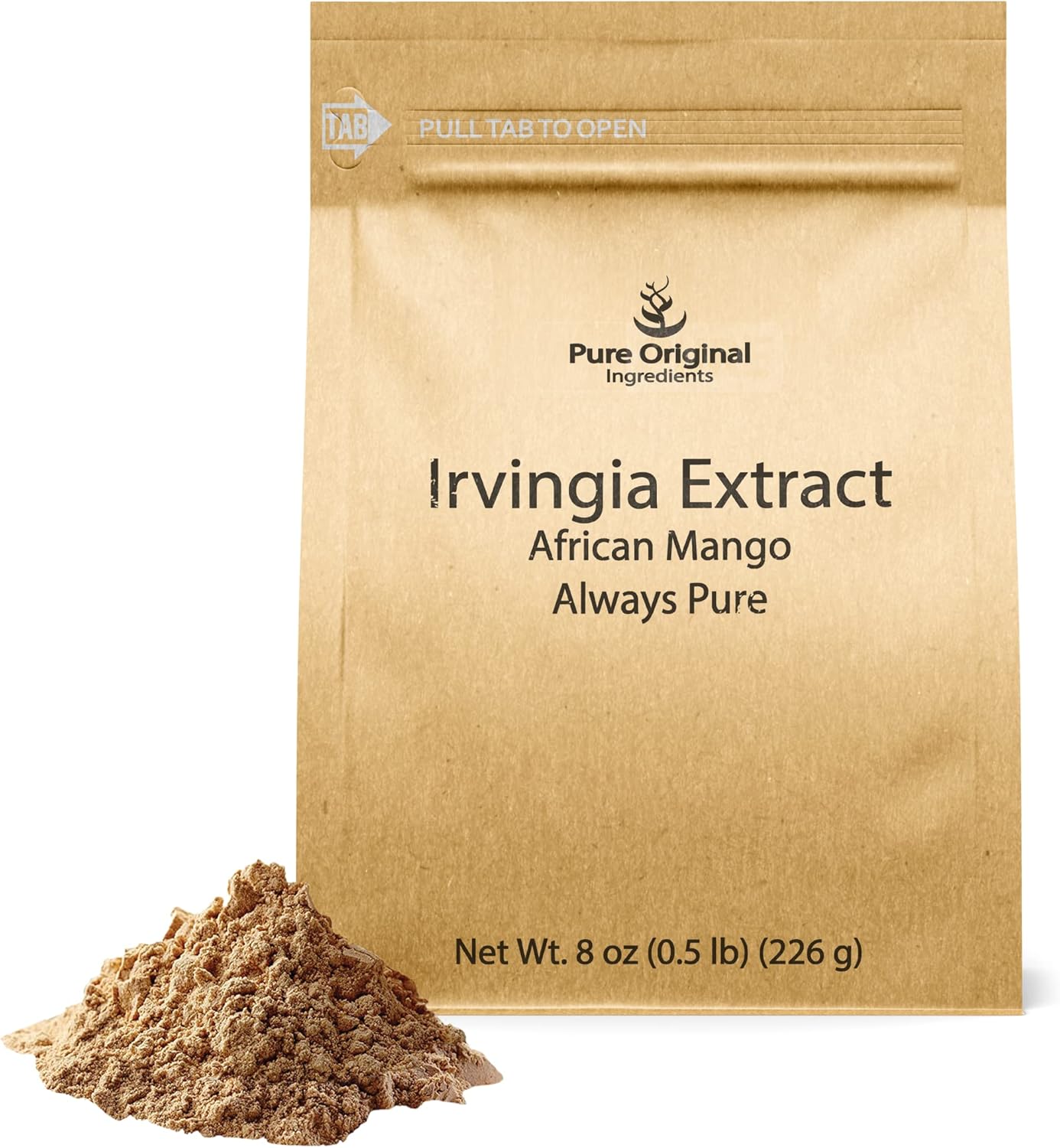 8 oz Irvingia Seed Extract - Pure African Mango Herbal Supplement, No Fillers or Additives - Always Pure Ingredients