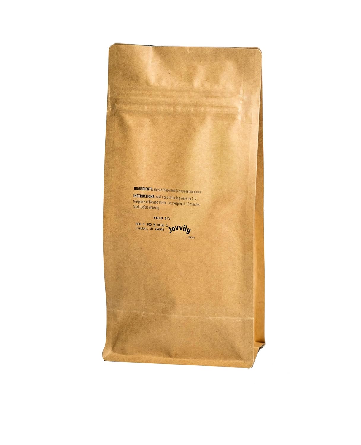 8 oz Jovvily Blessed Thistle Herb: Premium Cut & Sifted Herbal Tea