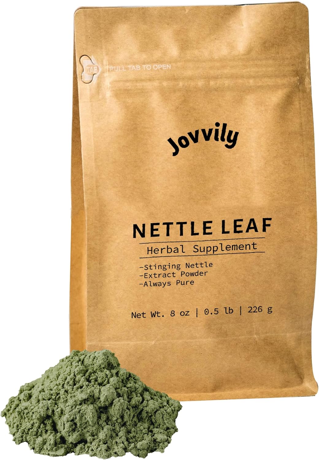 8 oz Jovvily Nettle Leaf Powder - Natural Herbal Supplement