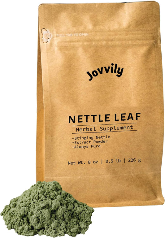8 oz Jovvily Nettle Leaf Powder - Natural Herbal Supplement