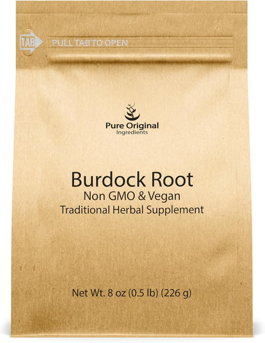 8 oz of Lab-Verified Non-GMO Burdock Root Extract with Pure Ingredients