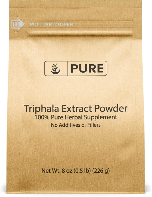 8 oz Triphala Extract Powder - Pure Original Ingredients, Naturally Sourced, No Additives or Fillers