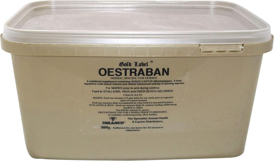 800 Gm Gold Label Oestraban Horse Supplement for Maintaining Hormone Balance