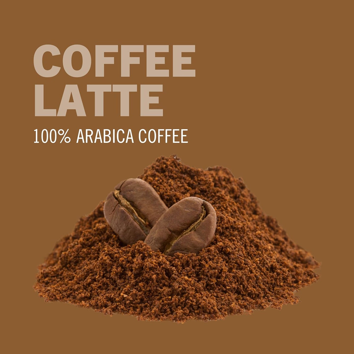 8.47 oz OM Mushroom Superfood Coffee Latte Blend Powder - Lion's Mane, Cordyceps, Reishi, Chaga - Energy & Mental Clarity Support - 30 Servings