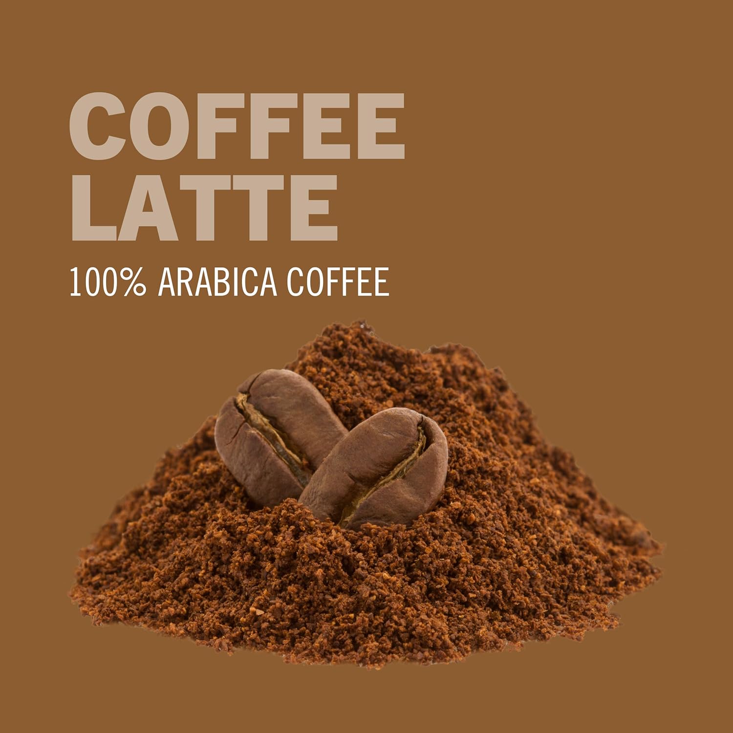 8.47 oz OM Mushroom Superfood Coffee Latte Blend Powder - Lion's Mane, Cordyceps, Reishi, Chaga - Energy & Mental Clarity Support - 30 Servings