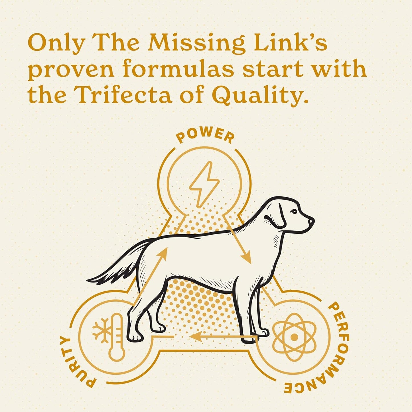 8oz Bag of The Missing Link Skin & Coat + Probiotics Supplement for Dogs - Superfood Powder Promotes Healthy Skin, Coat, & Hair Growth