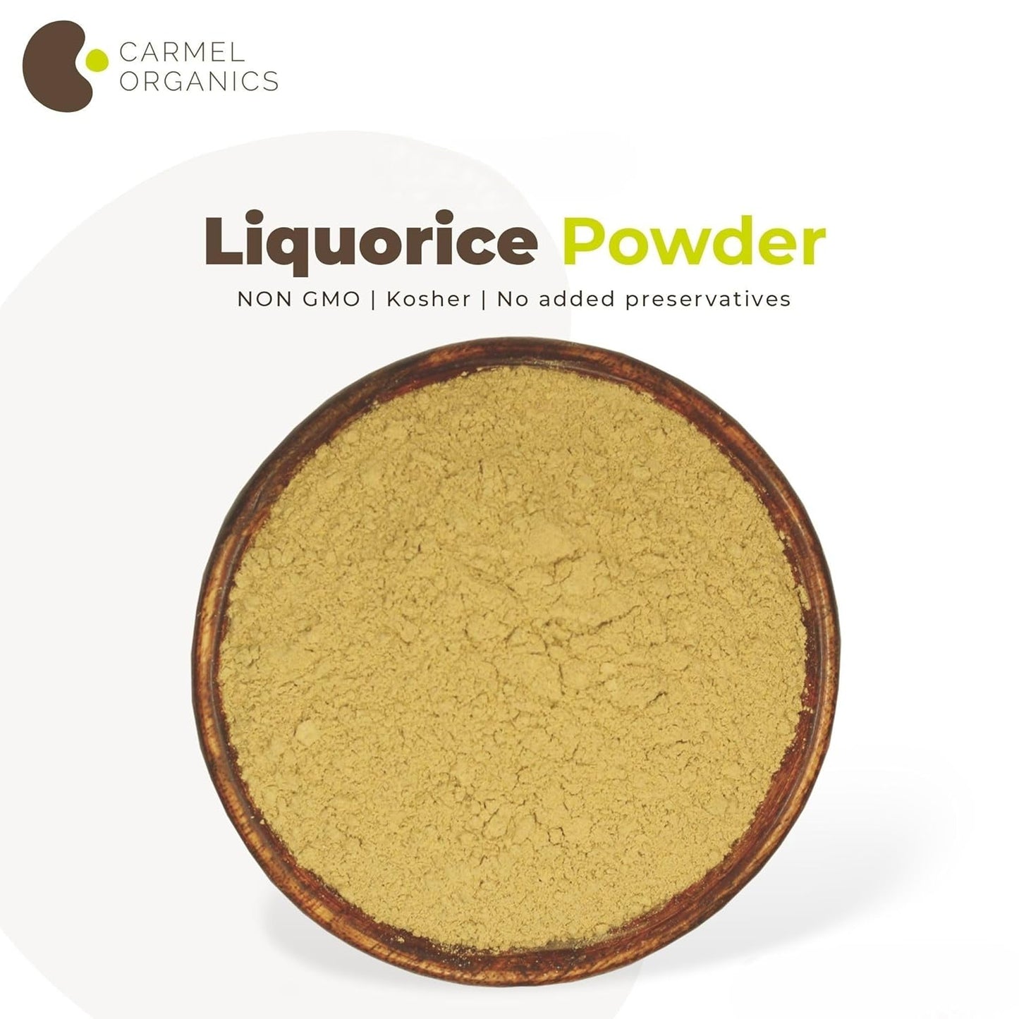 8oz Organic Licorice Root Powder - Herbal Supplement for Digestion | Natural Sweetener | Non-GMO with No Preservatives