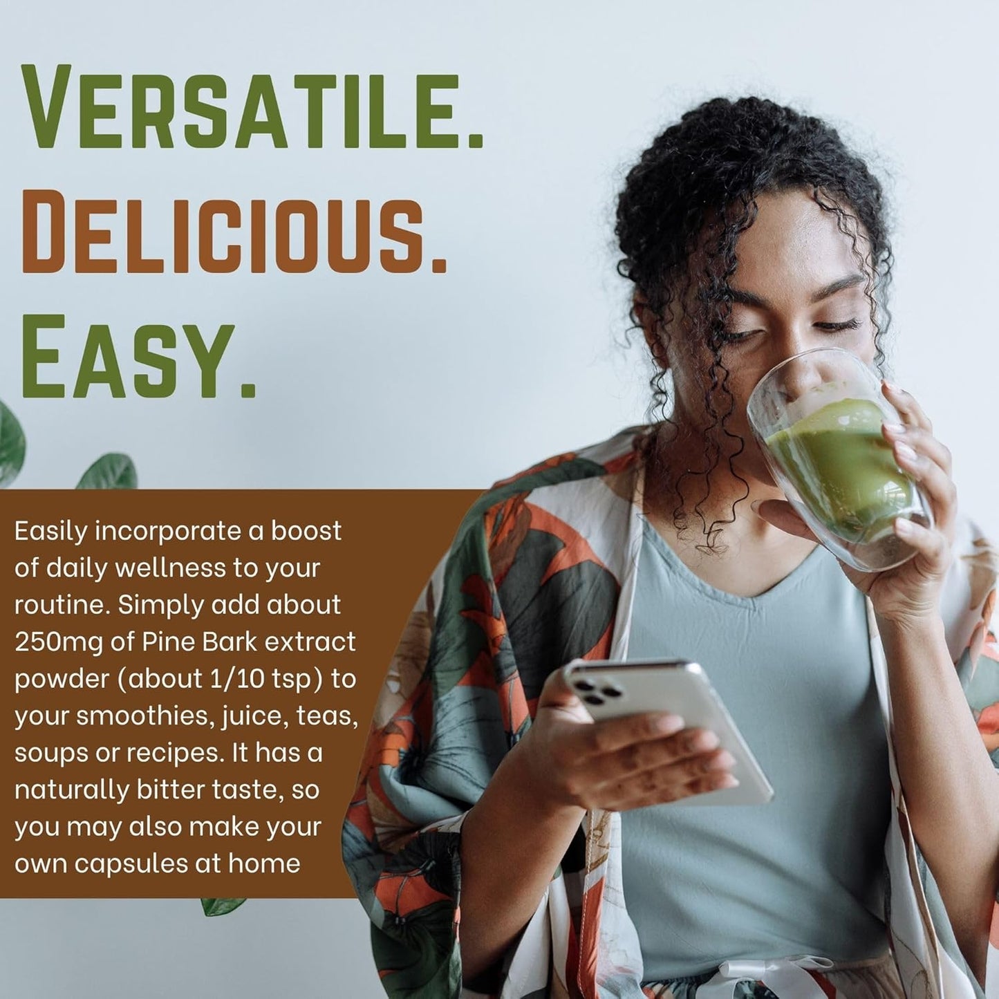 8oz Pine Bark Extract Powder | Standardized 95% Proanthocyanidins | Pure Non-GMO Vegan Supplement