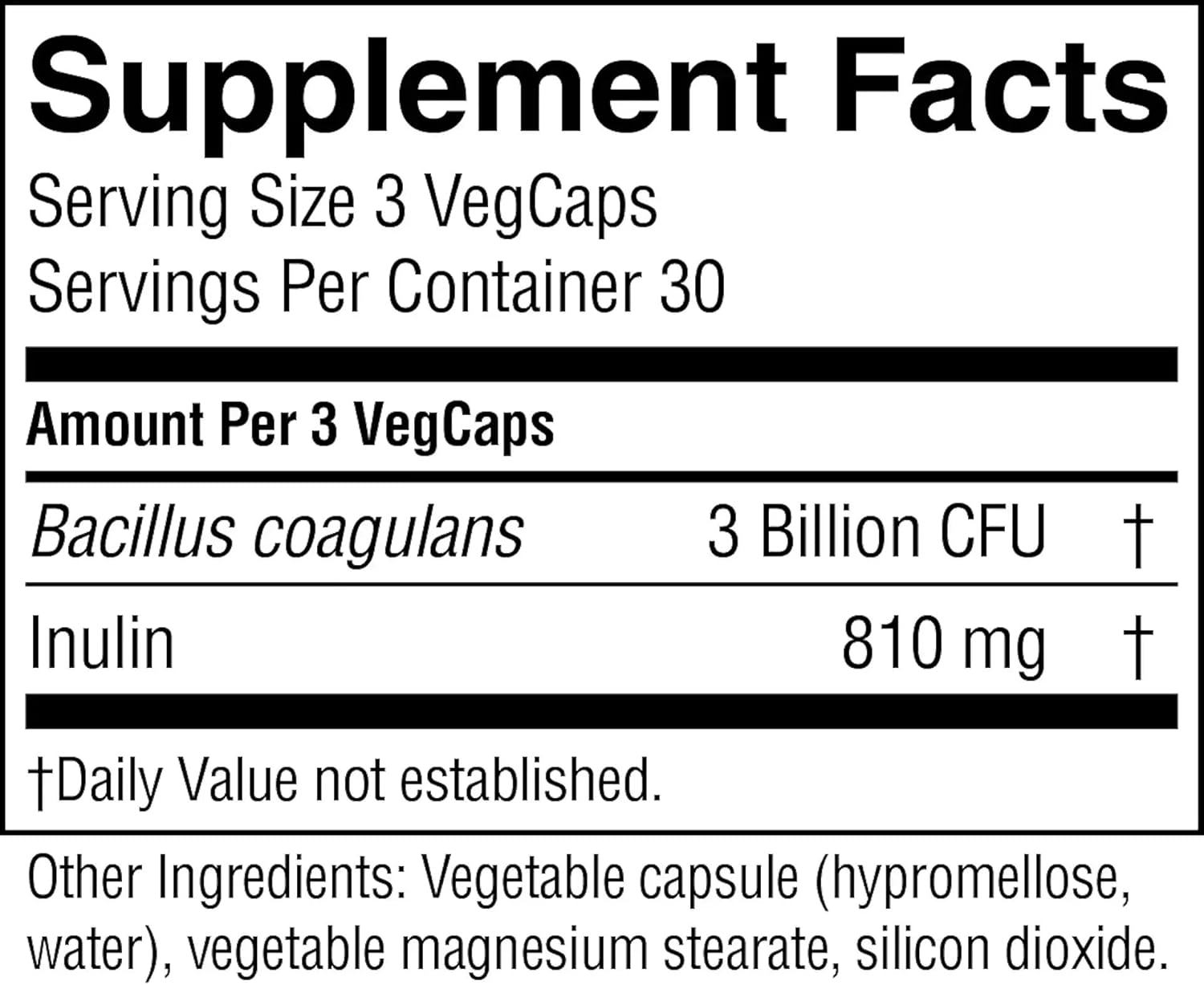 90 Capsules of Nature's Sunshine Nutribiome Bacillus Coagulans Probiotics - 3 Billion CFU for Digestive Health