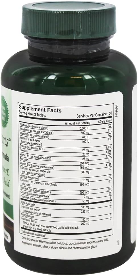 90 Count Diamond-Herpanacine Healthy Horizons Tablets for Overall Wellness and Skin Health