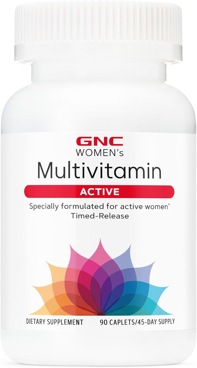 90 Count GNC Women's Active Multivitamin for Overall Health and Wellness