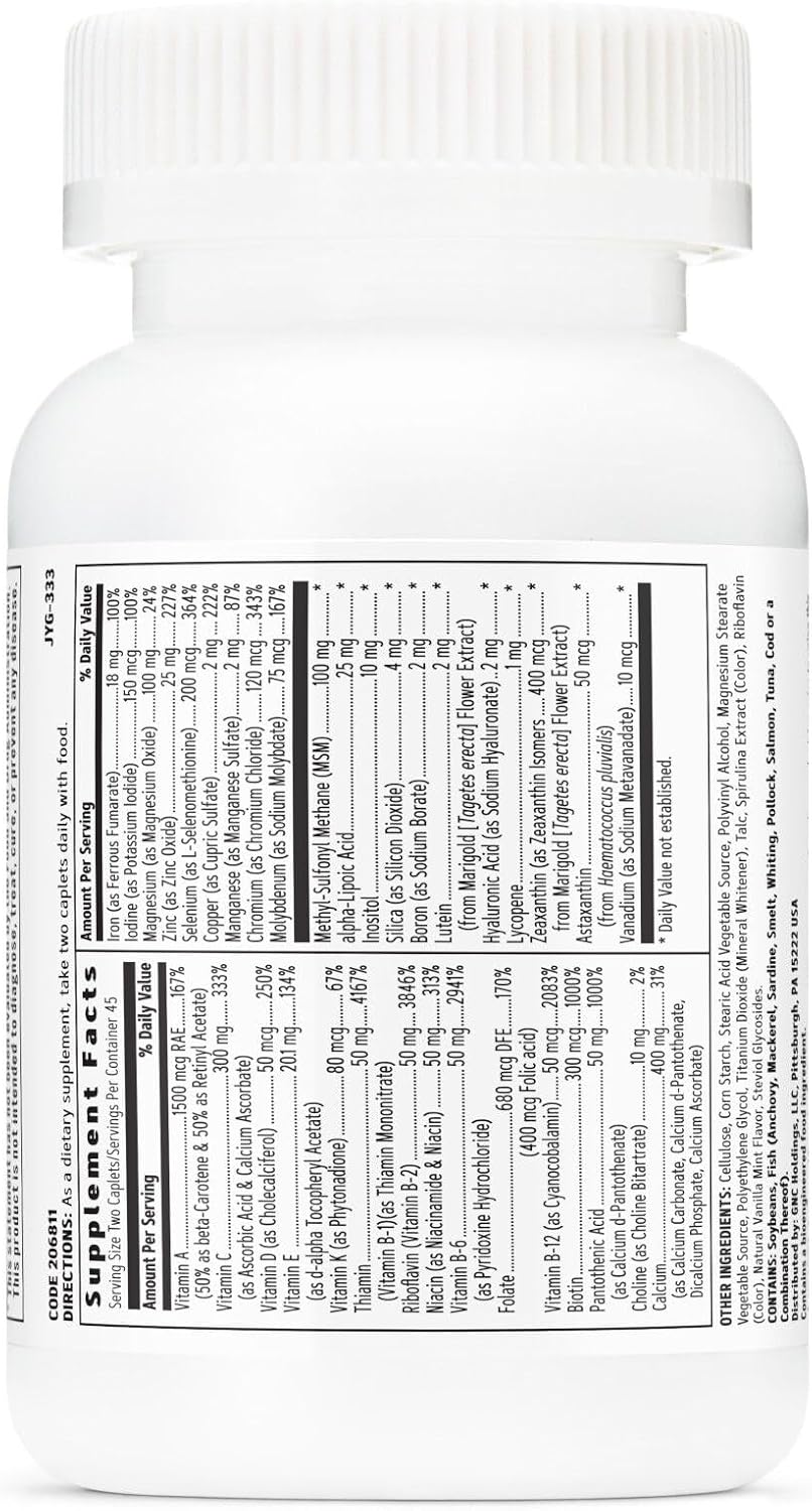 90 Count GNC Women's Active Multivitamin for Overall Health and Wellness