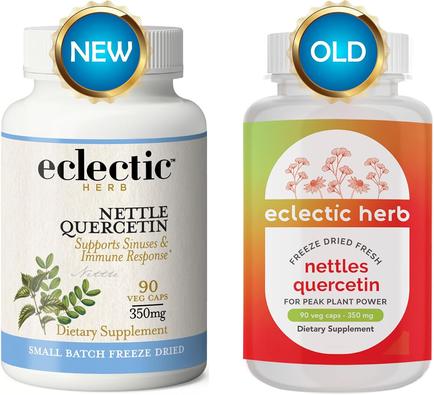 90 Count of Freeze-Dried Blue Quercetin Nettles Vegetables